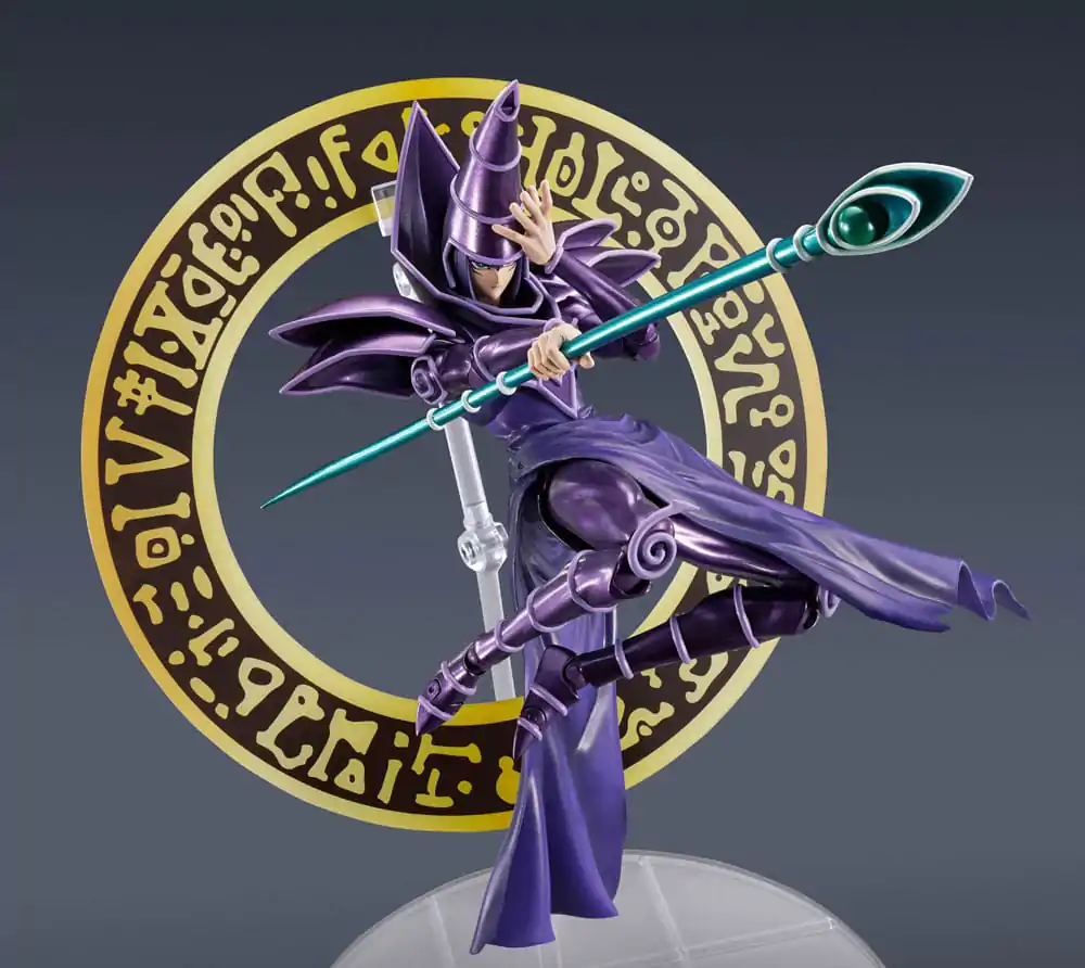 Yu-Gi-Oh! S.H. MonsterArts Action Figure Dark Magician 19 cm termékfotó