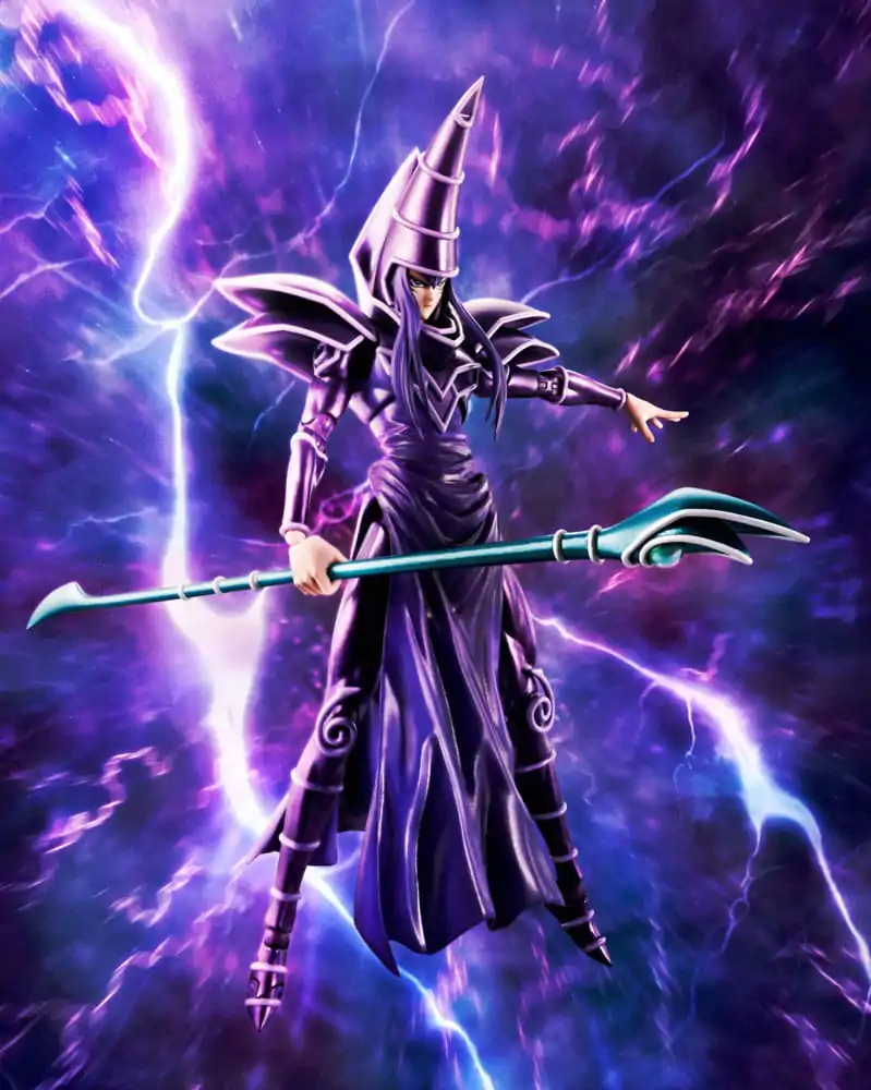 Yu-Gi-Oh! S.H. MonsterArts Action Figure Dark Magician 19 cm termékfotó