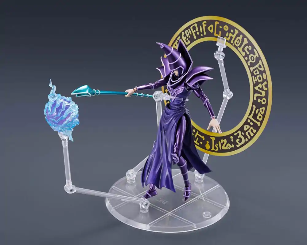 Yu-Gi-Oh! S.H. MonsterArts Action Figure Dark Magician 19 cm termékfotó