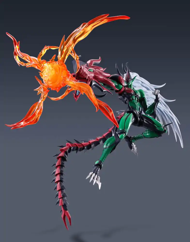 Yu-Gi-Oh! S.H. MonsterArts Akčná figúrka Elemental Hero Flame Wingman 19 cm produktová fotografia