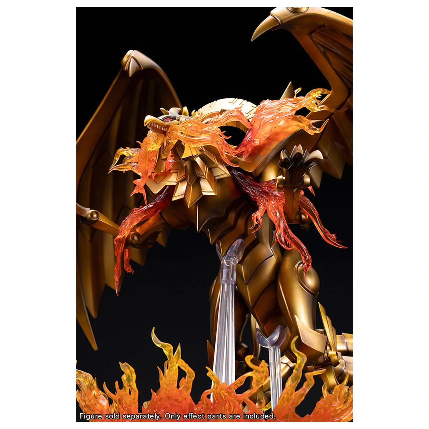 Yu-Gi-Oh! PVC Socha Doplnky The Winged Dragon of Ra Egyptian God Rozširujúce Časti Sada produktová fotografia