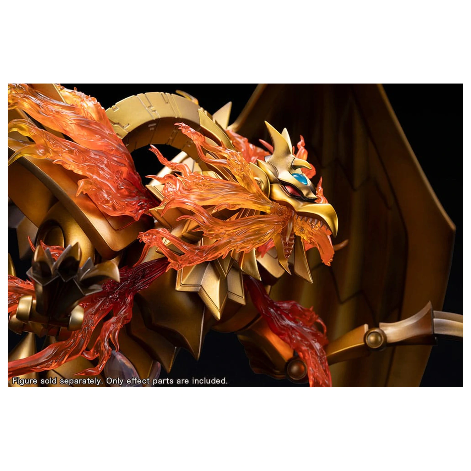 Yu-Gi-Oh! PVC Socha Doplnky The Winged Dragon of Ra Egyptian God Rozširujúce Časti Sada produktová fotografia