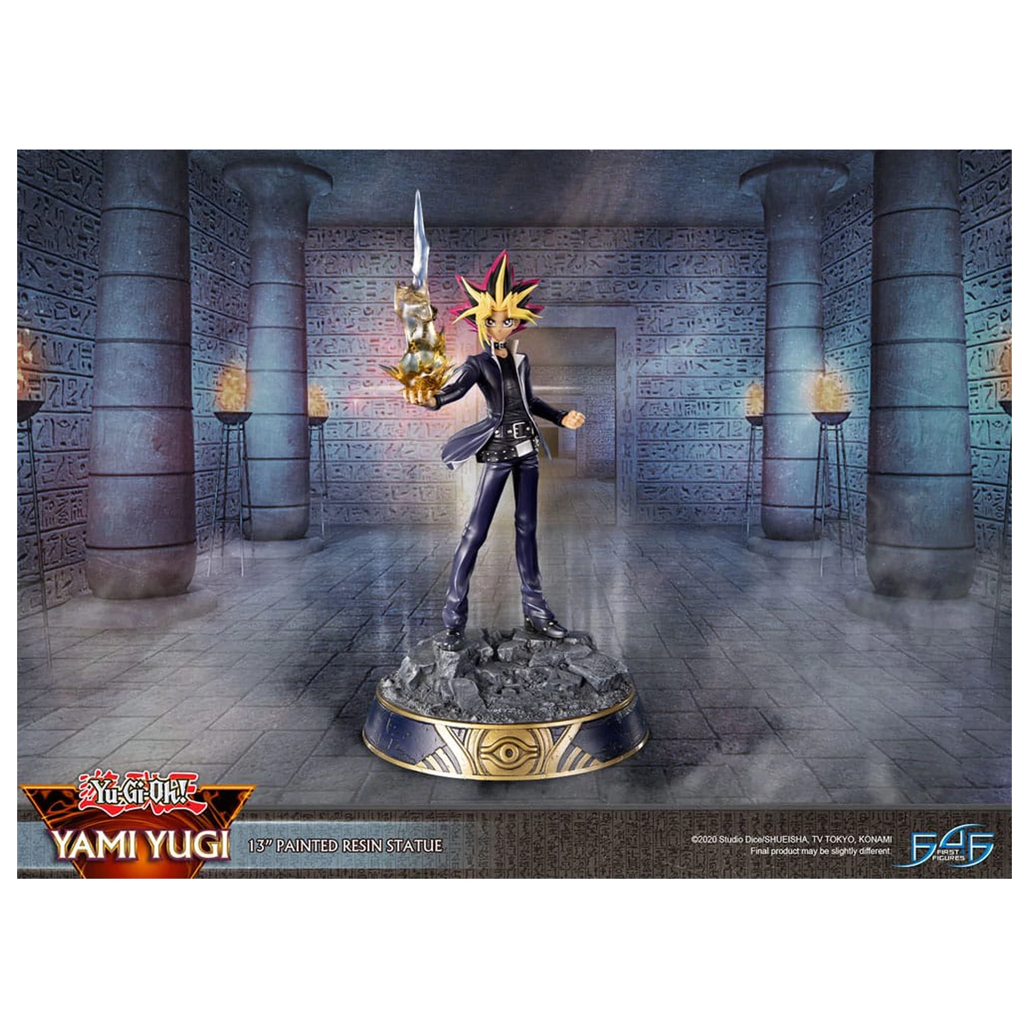 Yu-Gi-Oh! Socha Yami Yugi 31 cm produktová fotografia