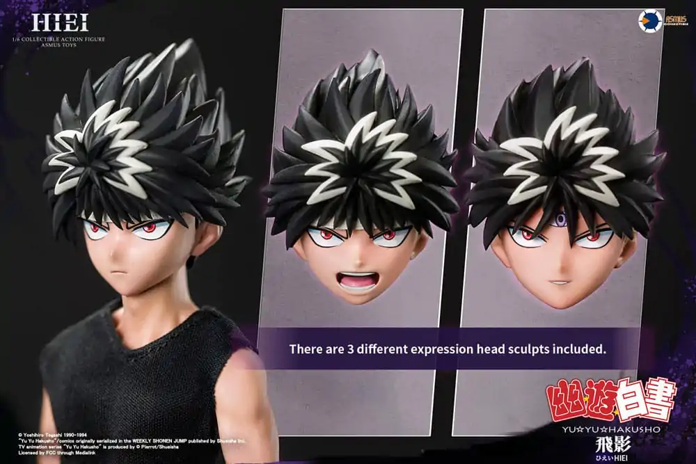 Akčná figúrka Yu Yu Hakusho 1/6 Hiei (Luxury Version) 30 cm produktová fotografia