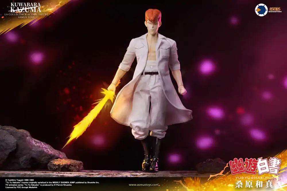 Yu Yu Hakusho Akčná figúrka 1/6 Kazuma Kuwabara 30 cm termékfotó