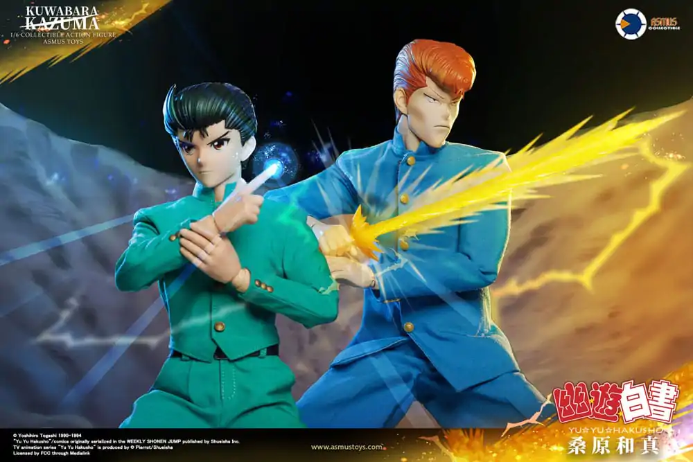 Yu Yu Hakusho Akčná figúrka 1/6 Kazuma Kuwabara 30 cm termékfotó