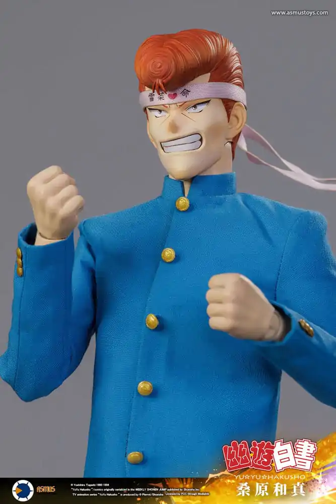 Yu Yu Hakusho Akčná figúrka 1/6 Kazuma Kuwabara (Luxus kiadás) 30 cm termékfotó