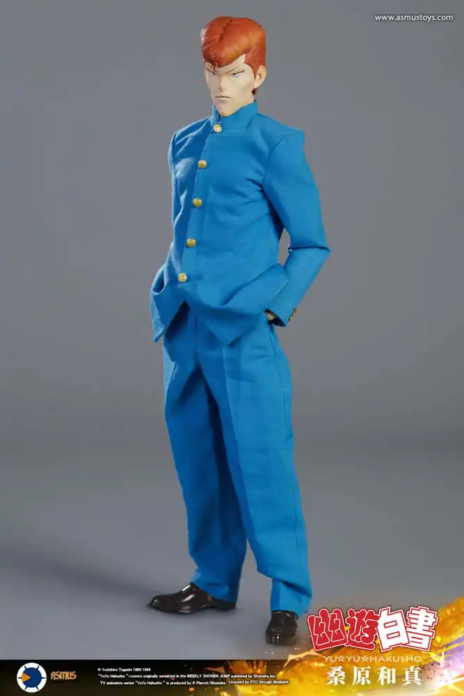 Yu Yu Hakusho Akčná figúrka 1/6 Kazuma Kuwabara (Luxus kiadás) 30 cm termékfotó