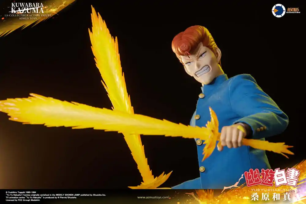 Yu Yu Hakusho Akčná figúrka 1/6 Kazuma Kuwabara (Luxus kiadás) 30 cm termékfotó