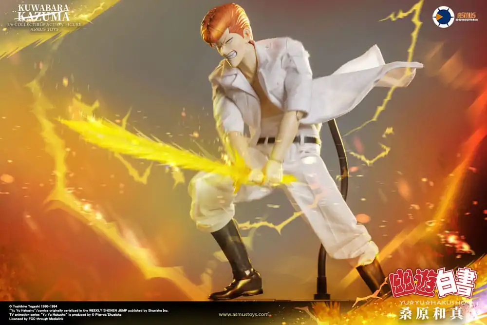 Yu Yu Hakusho Akčná figúrka 1/6 Kazuma Kuwabara (Luxus kiadás) 30 cm termékfotó