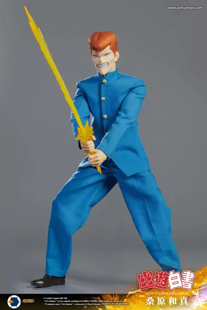 Yu Yu Hakusho Akčná figúrka 1/6 Kazuma Kuwabara (Luxus kiadás) 30 cm termékfotó