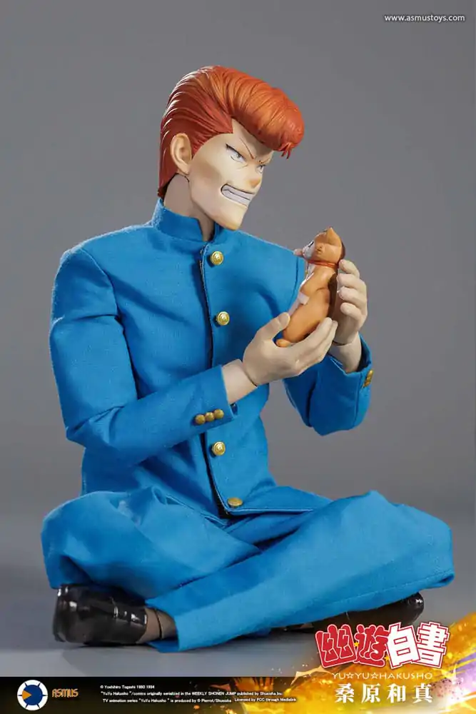 Yu Yu Hakusho Akčná figúrka 1/6 Kazuma Kuwabara (Luxus kiadás) 30 cm termékfotó