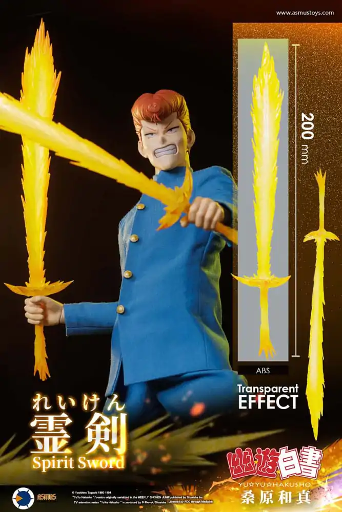 Yu Yu Hakusho Akčná figúrka 1/6 Kazuma Kuwabara (Luxus kiadás) 30 cm termékfotó