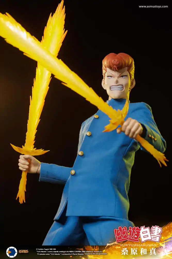 Yu Yu Hakusho Akčná figúrka 1/6 Kazuma Kuwabara (Luxus kiadás) 30 cm termékfotó