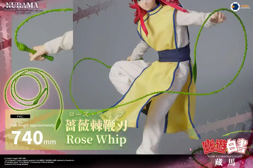 Yu Yu Hakusho akčná figúrka 1/6 Kurama 30 cm produktová fotografia