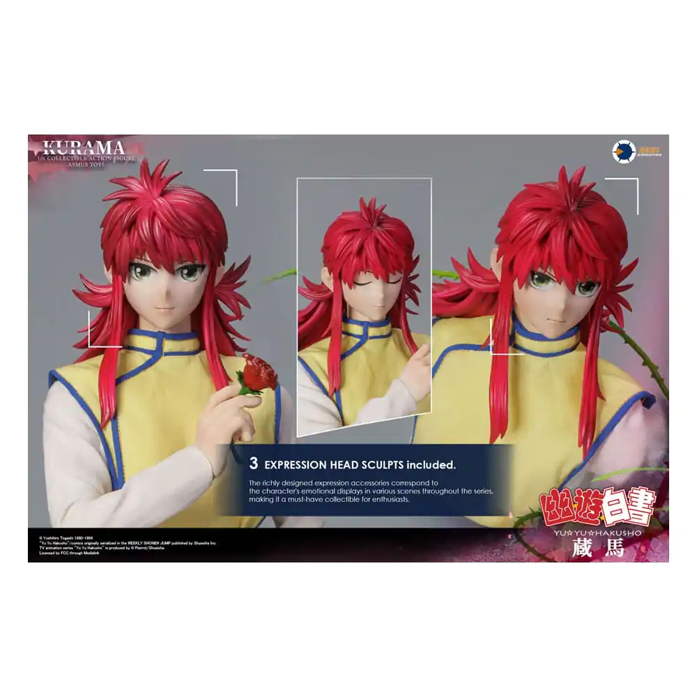 Yu Yu Hakusho akčná figúrka 1/6 Kurama (Luxury Edition) 30 cm produktová fotografia