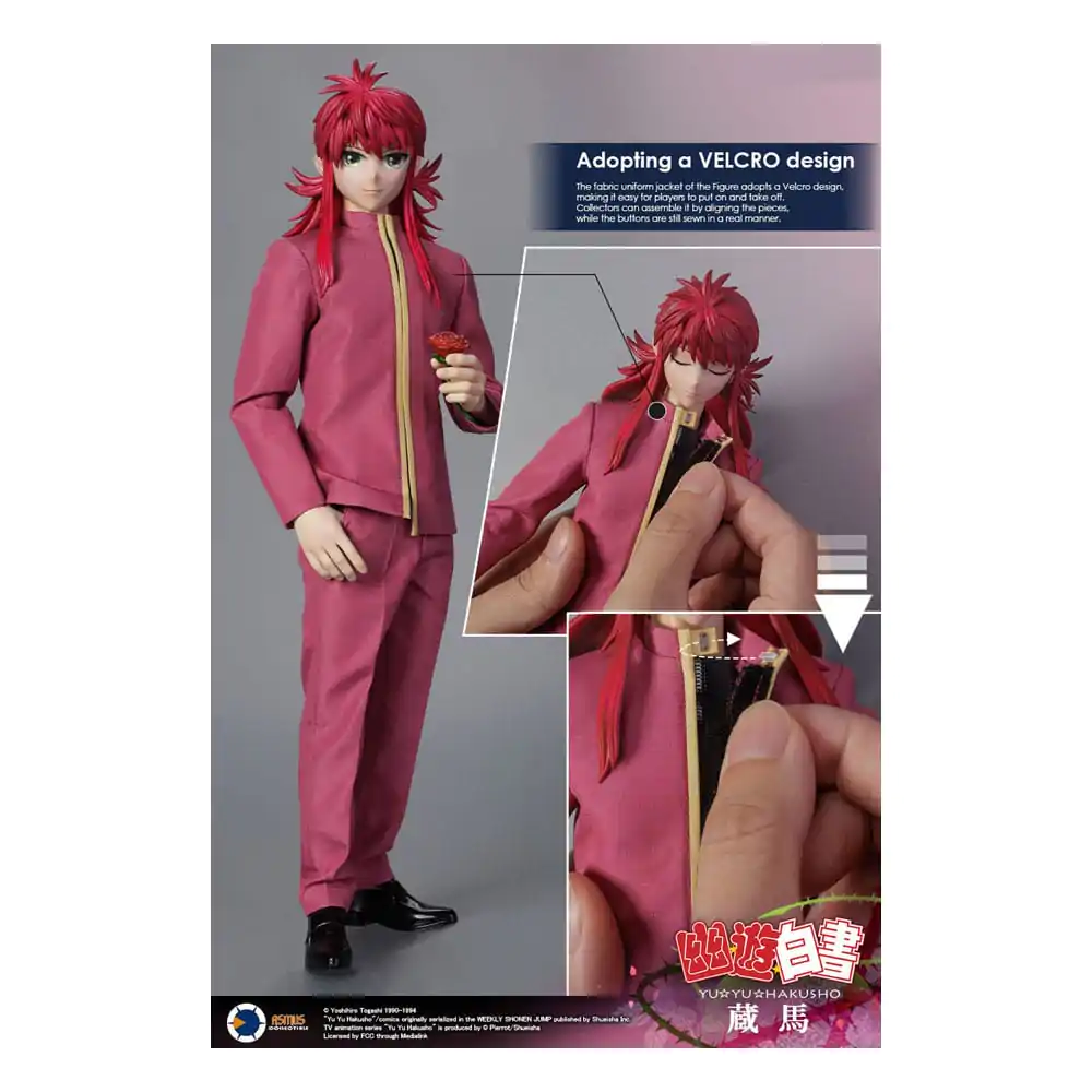 Yu Yu Hakusho akčná figúrka 1/6 Kurama (Luxury Edition) 30 cm produktová fotografia