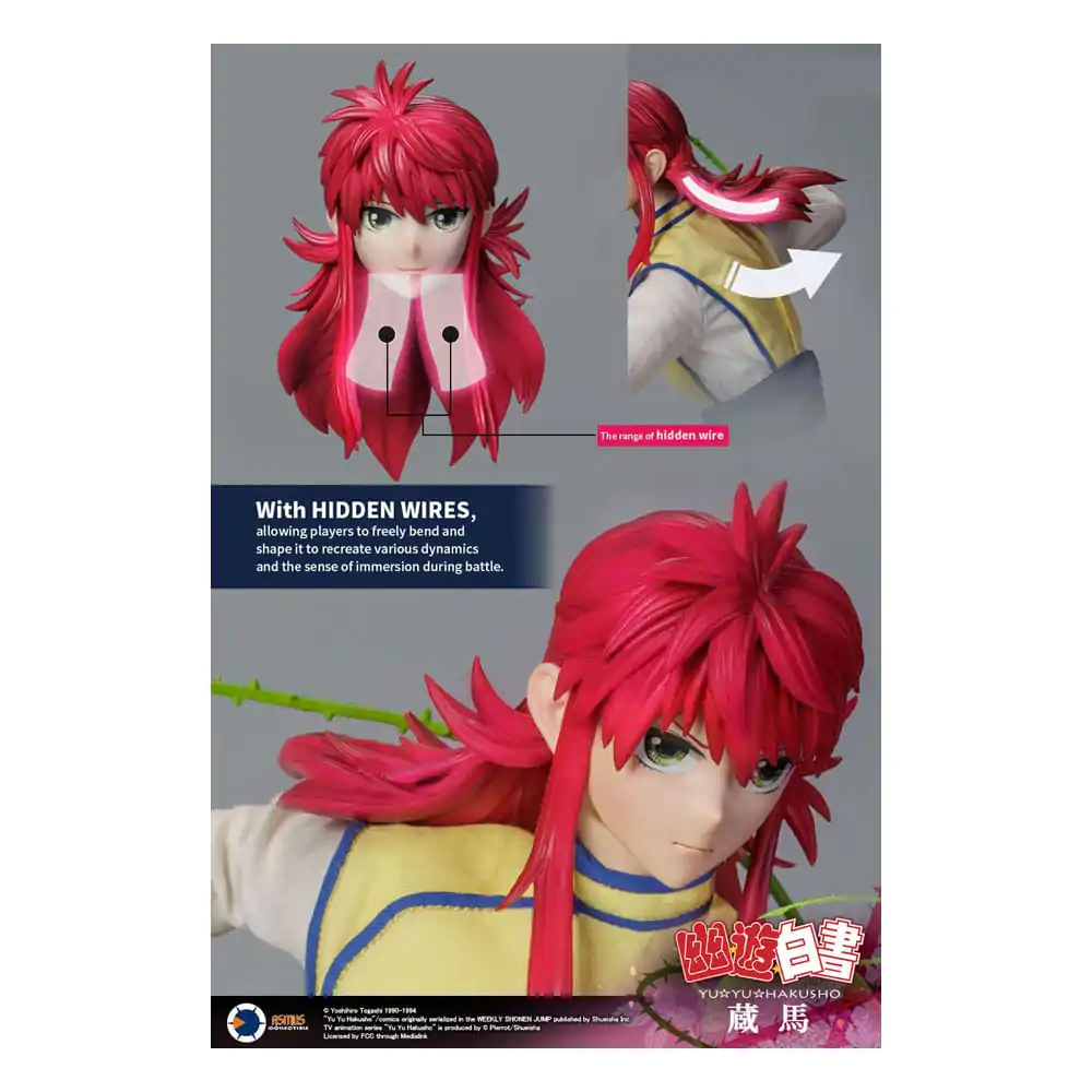 Yu Yu Hakusho akčná figúrka 1/6 Kurama (Luxury Edition) 30 cm produktová fotografia