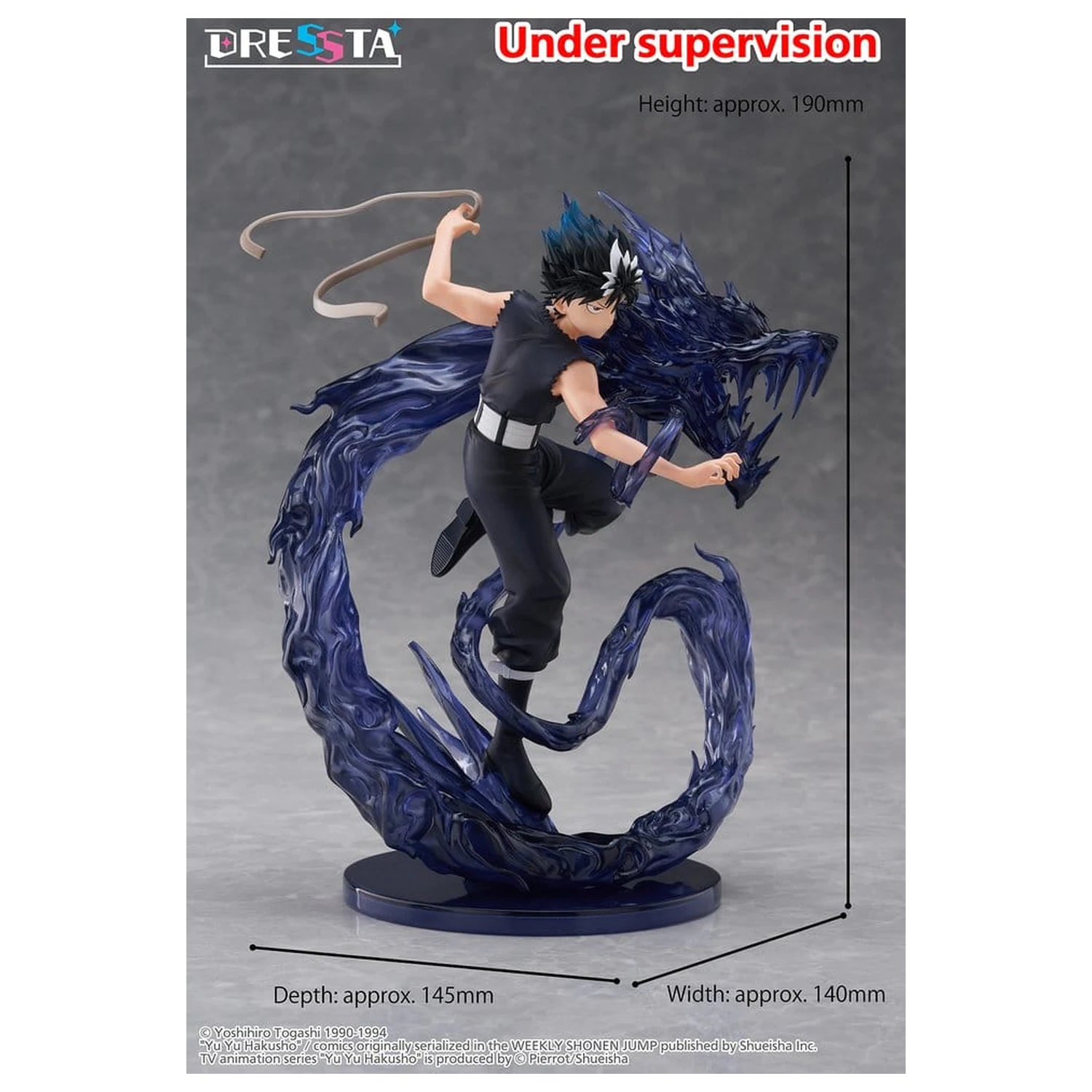 Yu Yu Hakusho Dressta PVC figúrka Hiei 18 cm produktová fotografia