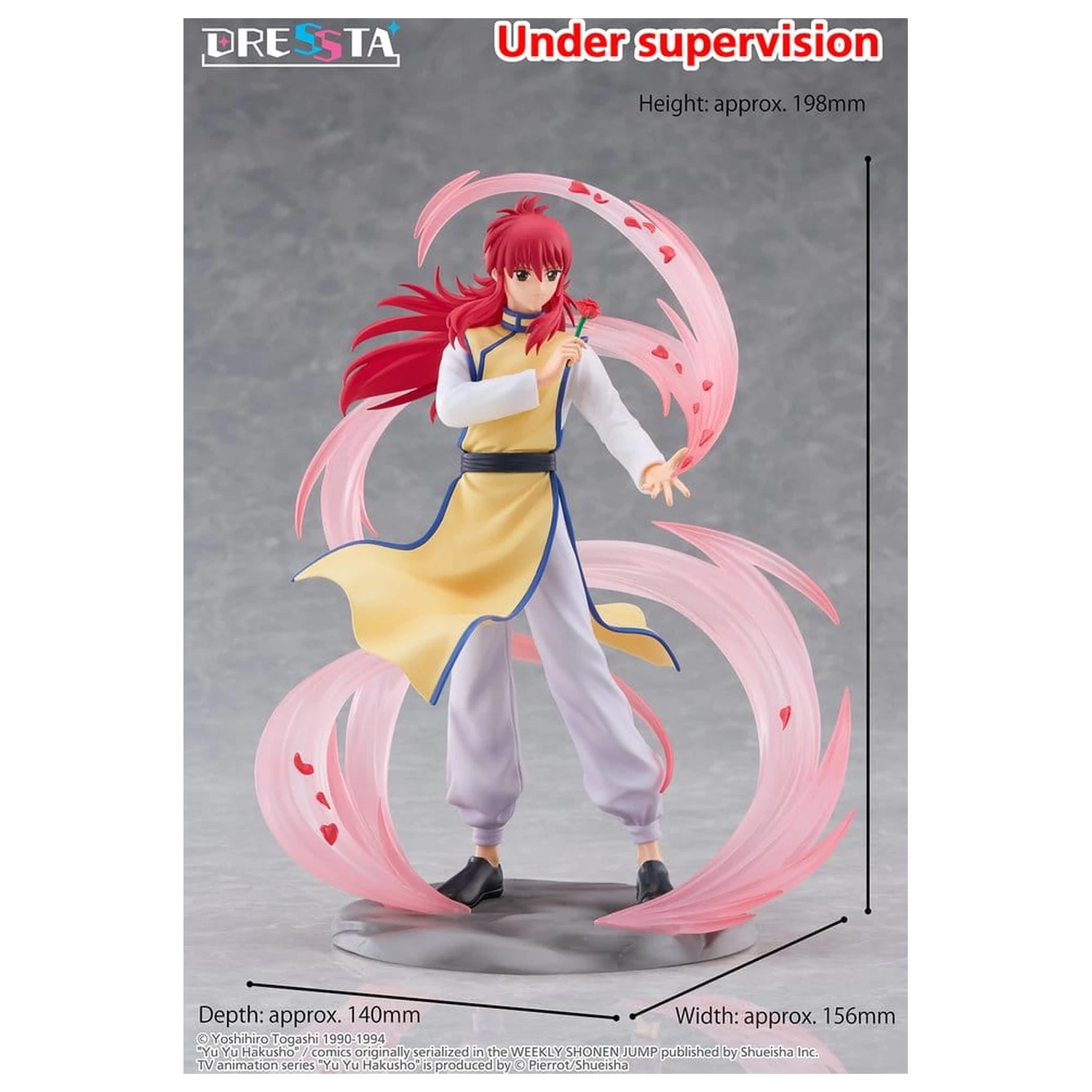 Yu Yu Hakusho Dressta PVC figúrka Kurama 18 cm produktová fotografia