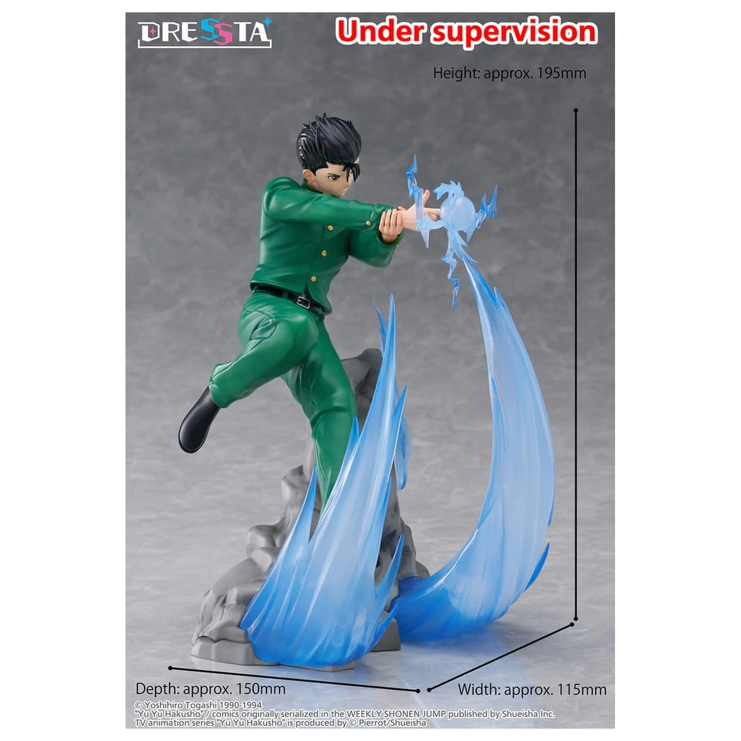 Yu Yu Hakusho Dressta PVC figúrka Yusuke Urameshi 18 cm produktová fotografia