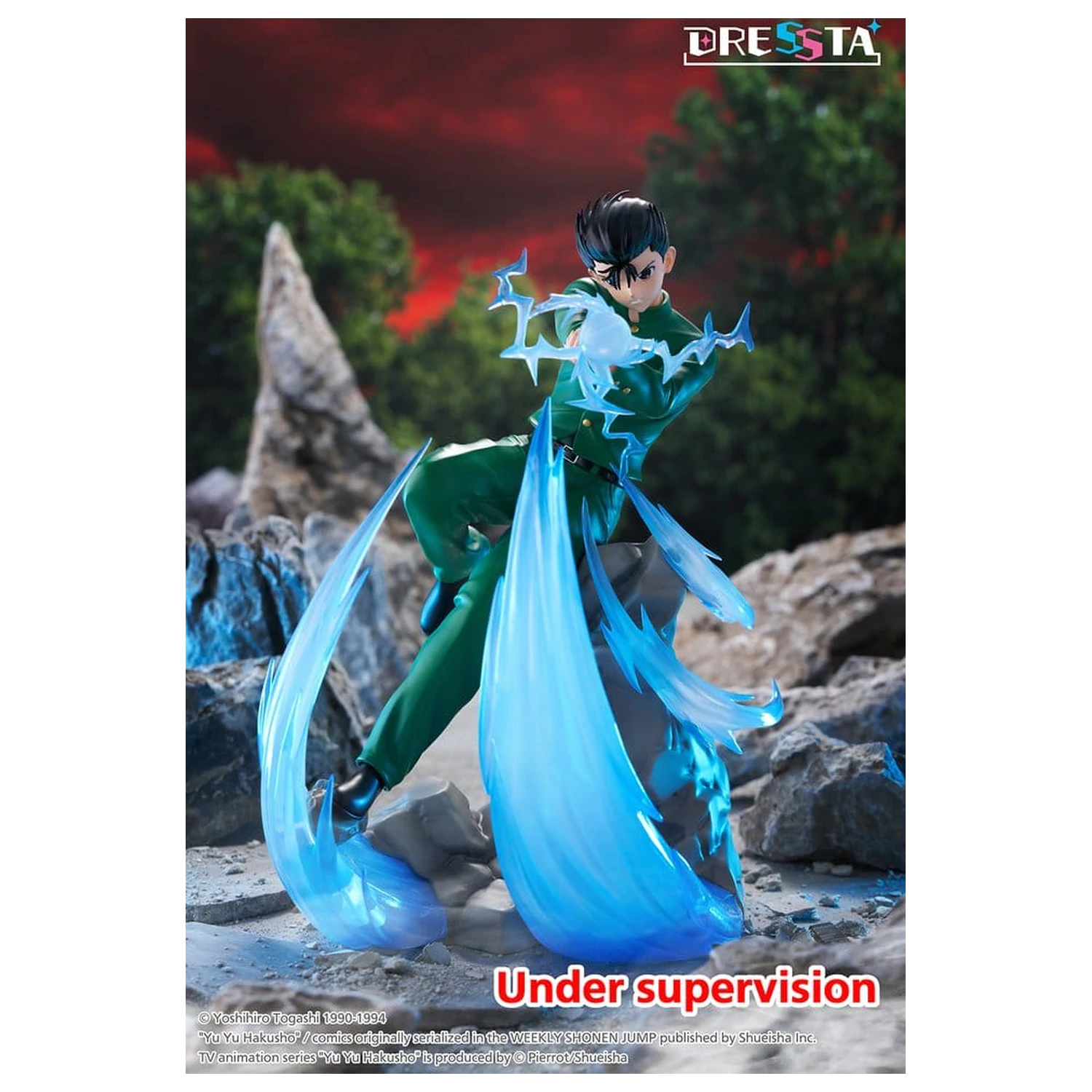 Yu Yu Hakusho Dressta PVC figúrka Yusuke Urameshi 18 cm produktová fotografia