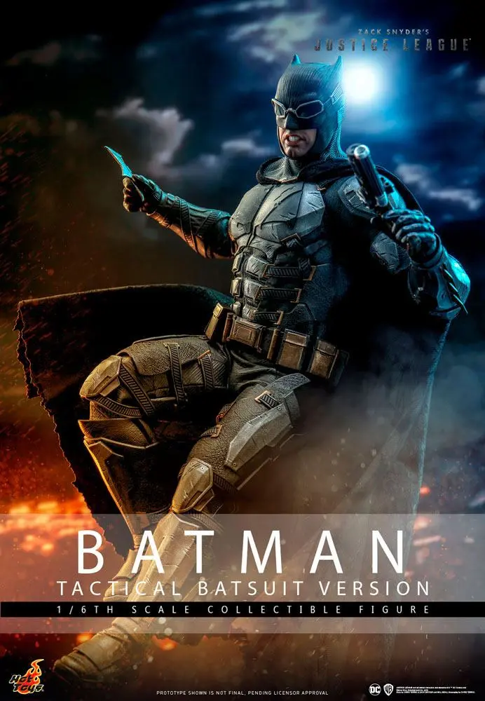 Zack Snyder`s Justice League Akčná figúrka 1/6 Batman (Tactical Batsuit Version) 33 cm termékfotó