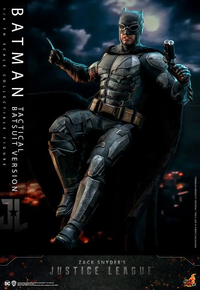 Zack Snyder`s Justice League Akčná figúrka 1/6 Batman (Tactical Batsuit Version) 33 cm termékfotó