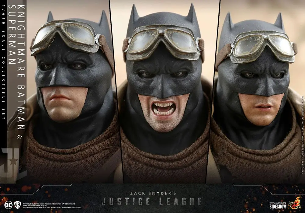 Zack Snyder's Justice League akčná figúrka 2-csomag 1/6 Knightmare Batman és Superman 31 cm termékfotó