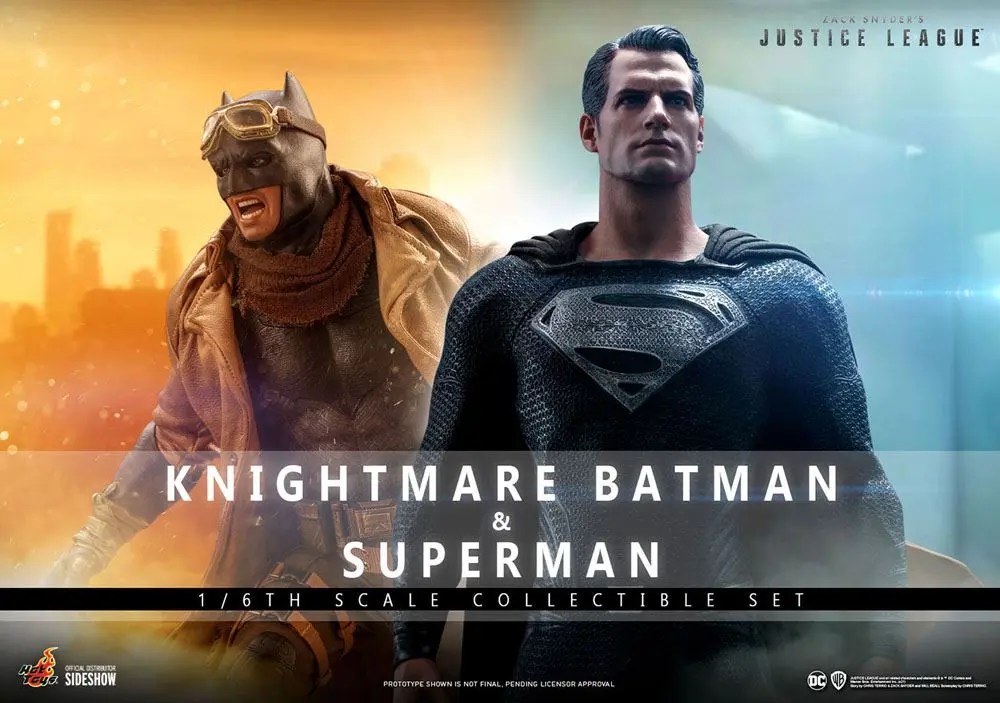 Zack Snyder's Justice League akčná figúrka 2-csomag 1/6 Knightmare Batman és Superman 31 cm termékfotó