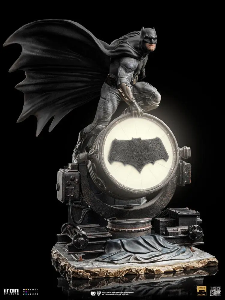 Zack Snyder's Justice League Deluxe Art Scale Socha 1/10 Batman na Batsignale 28 cm produktová fotografia