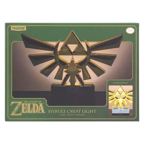 Legend of Zelda svietidlo Hyrule Crest produktová fotografia
