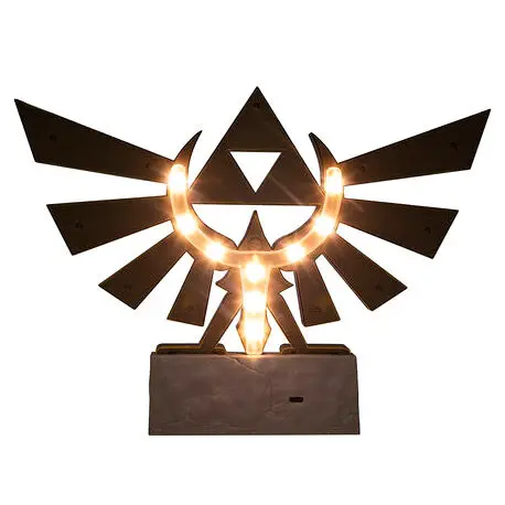 Legend of Zelda svietidlo Hyrule Crest produktová fotografia