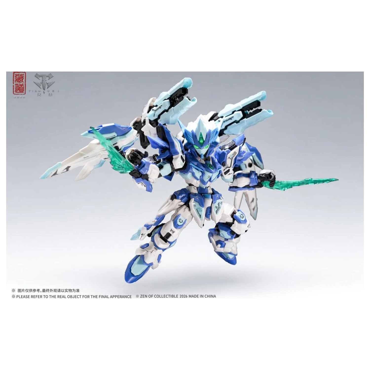 ZEN OF Collectible CD-TGM-01C TGM Tian Fa Blue LE Modelársky stavebnica 14cm produktová fotografia