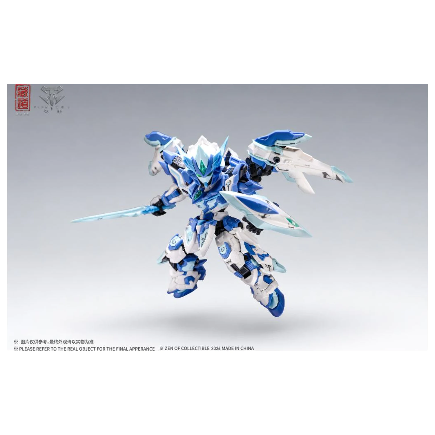 ZEN OF Collectible CD-TGM-01C TGM Tian Fa Blue LE Modelársky stavebnica 14cm produktová fotografia