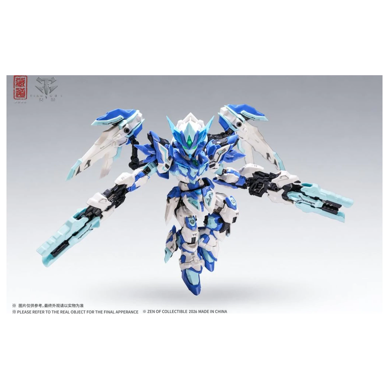 ZEN OF Collectible CD-TGM-01C TGM Tian Fa Blue LE Modelársky stavebnica 14cm produktová fotografia