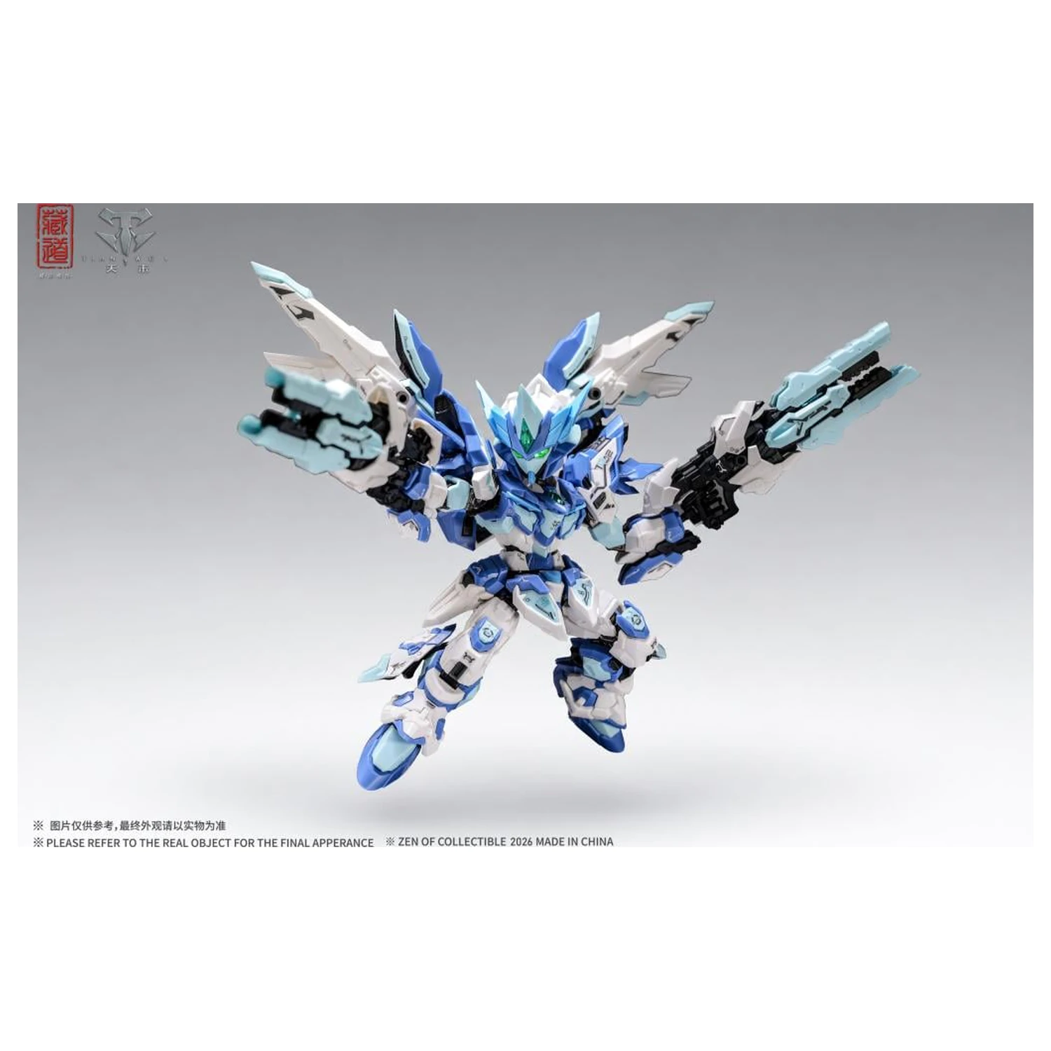 ZEN OF Collectible CD-TGM-01C TGM Tian Fa Blue LE Modelársky stavebnica 14cm produktová fotografia