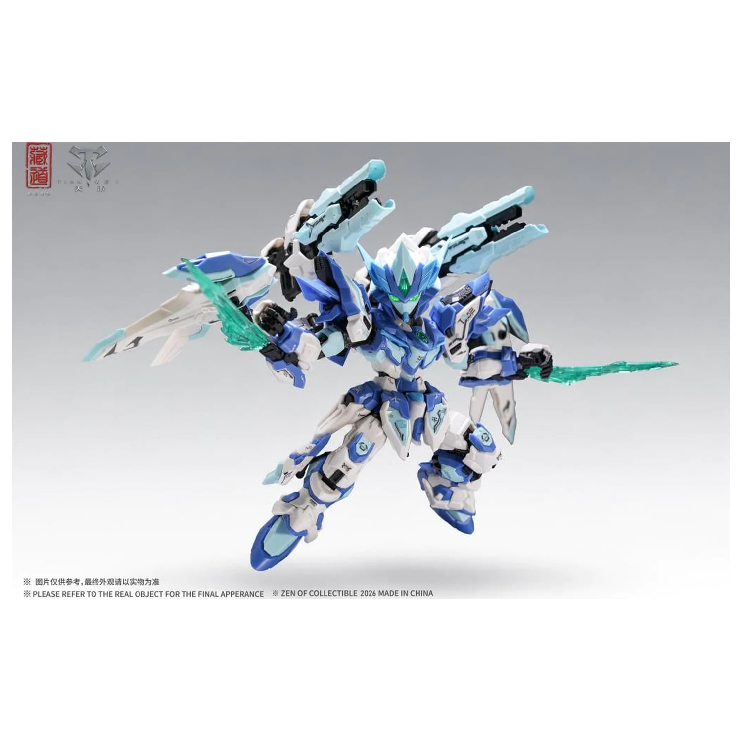 ZEN OF Collectible CD-TGM-01C TGM Tian Fa Blue LE Modelársky stavebnica 14cm produktová fotografia