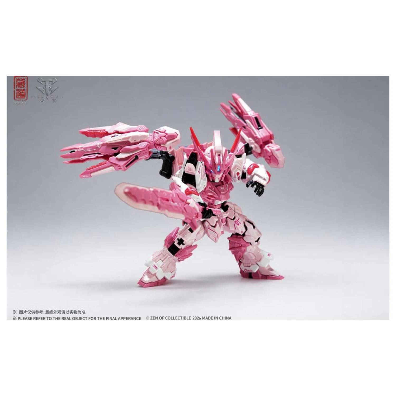 Zen of Collectible CD-TGM-01C TGM Tian Wei Pink LE Modelová stavebnica 14cm produktová fotografia