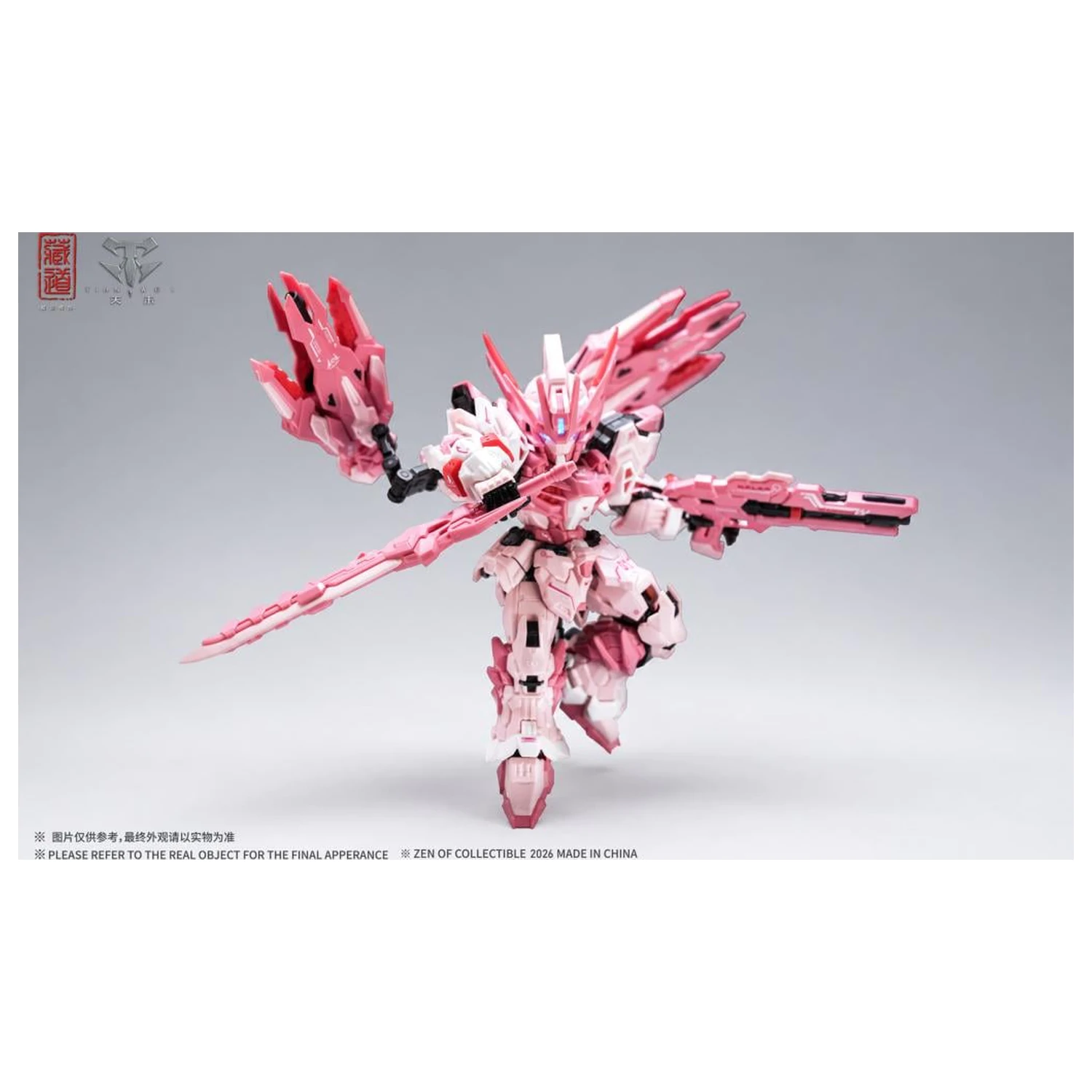 Zen of Collectible CD-TGM-01C TGM Tian Wei Pink LE Modelová stavebnica 14cm produktová fotografia