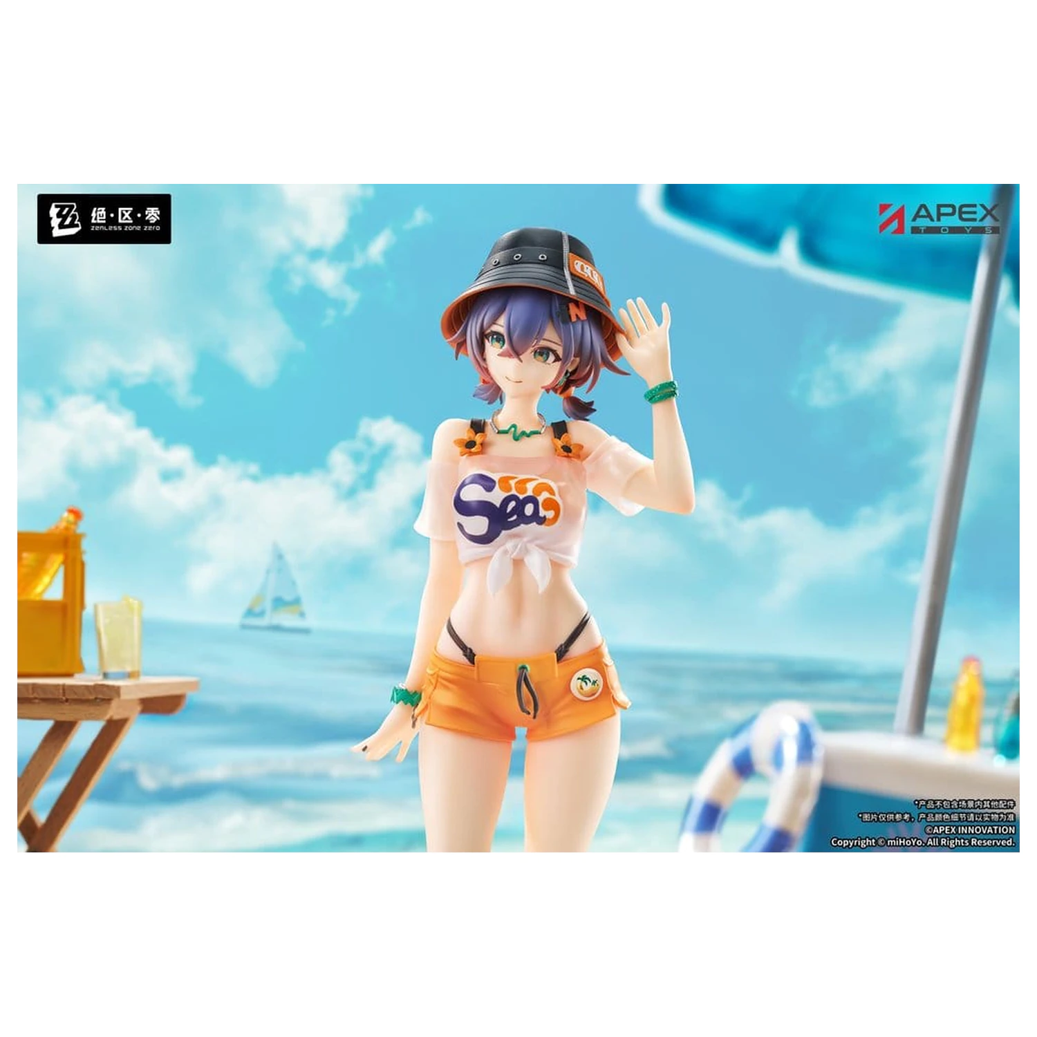 Zenless Zone Zero Limpie Series PVC figúrka 1/8 Belle Summer Skies Ver. 22 cm produktová fotografia