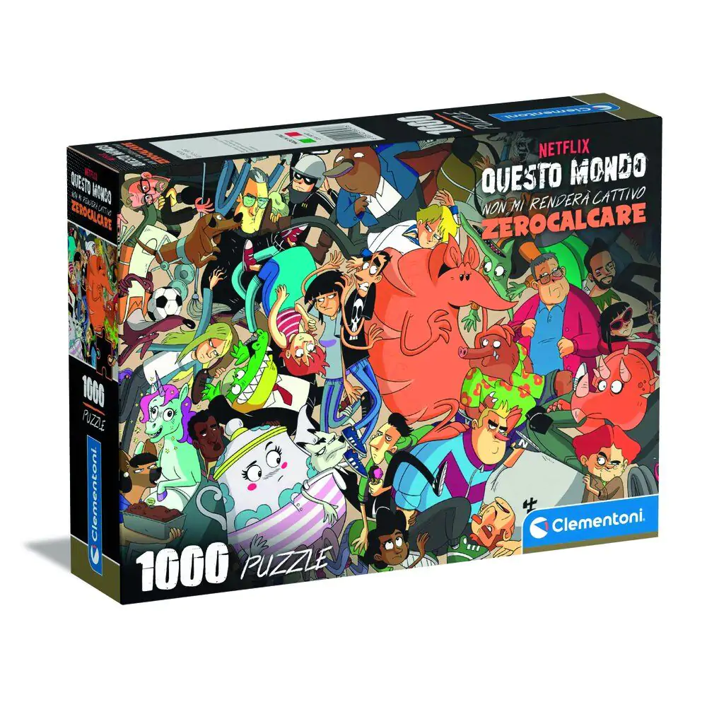 Zerocalcare puzzle 1000ks produktová fotografia