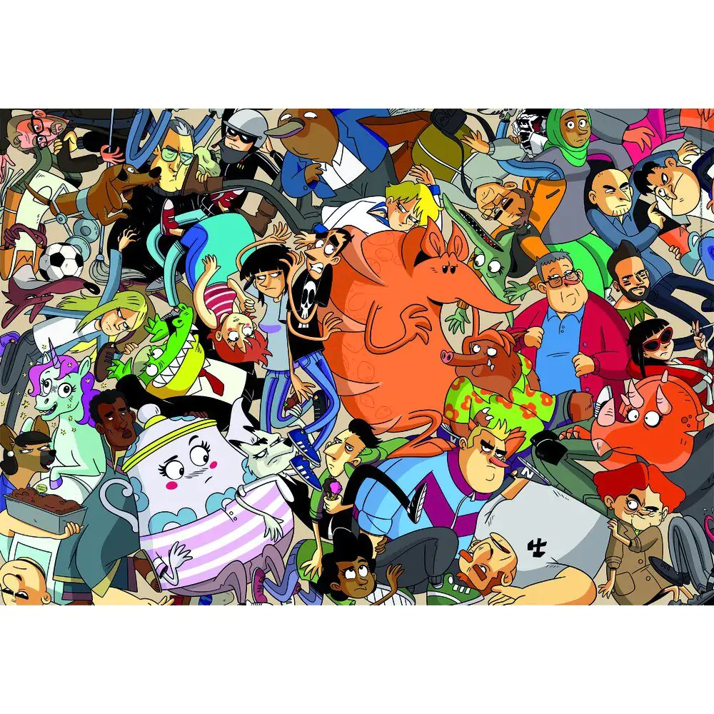 Zerocalcare puzzle 1000ks produktová fotografia