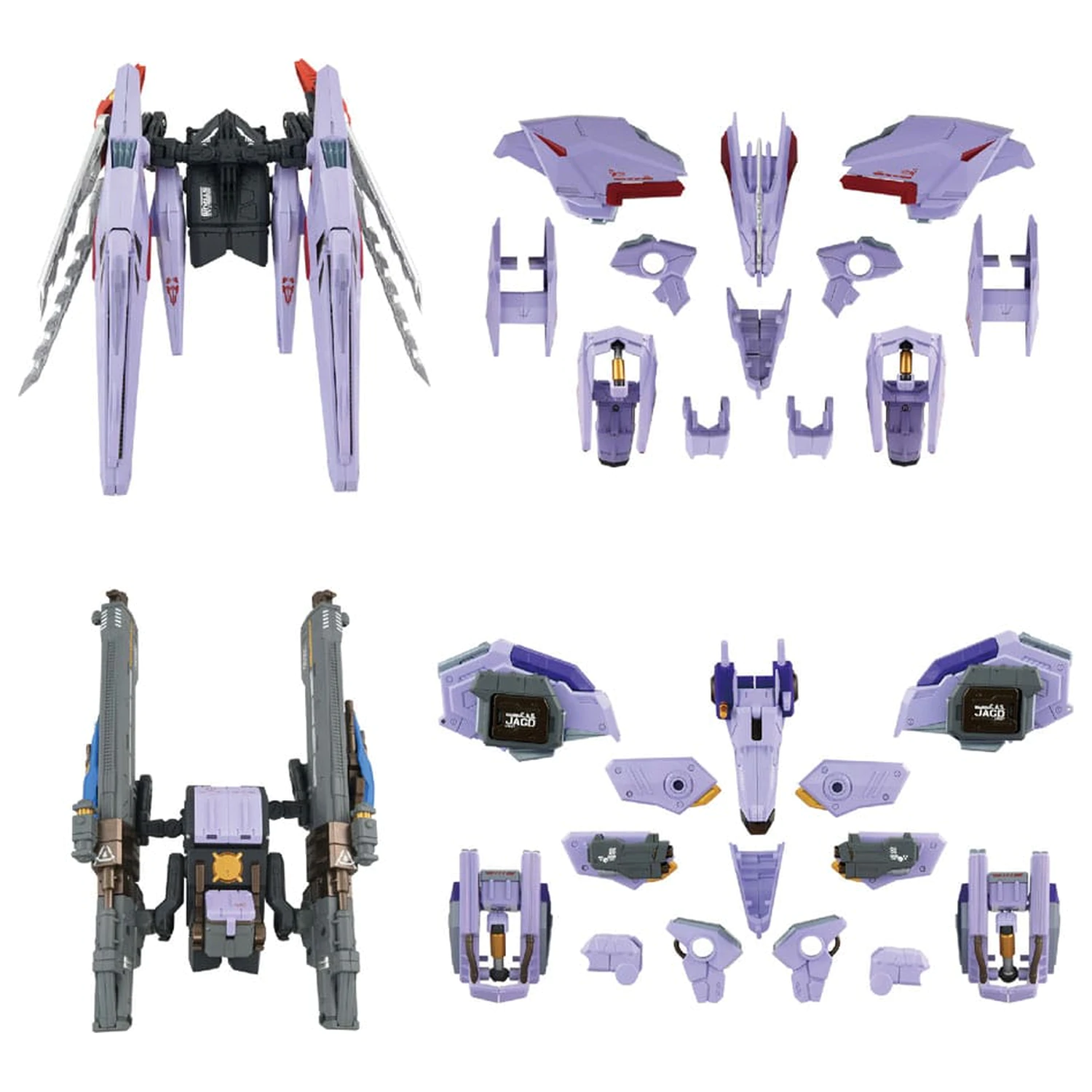 Zoids Model Kit Accesoory Set AM-Z01CP Berserk Fury Sturm & Jagd Unit produktová fotografia