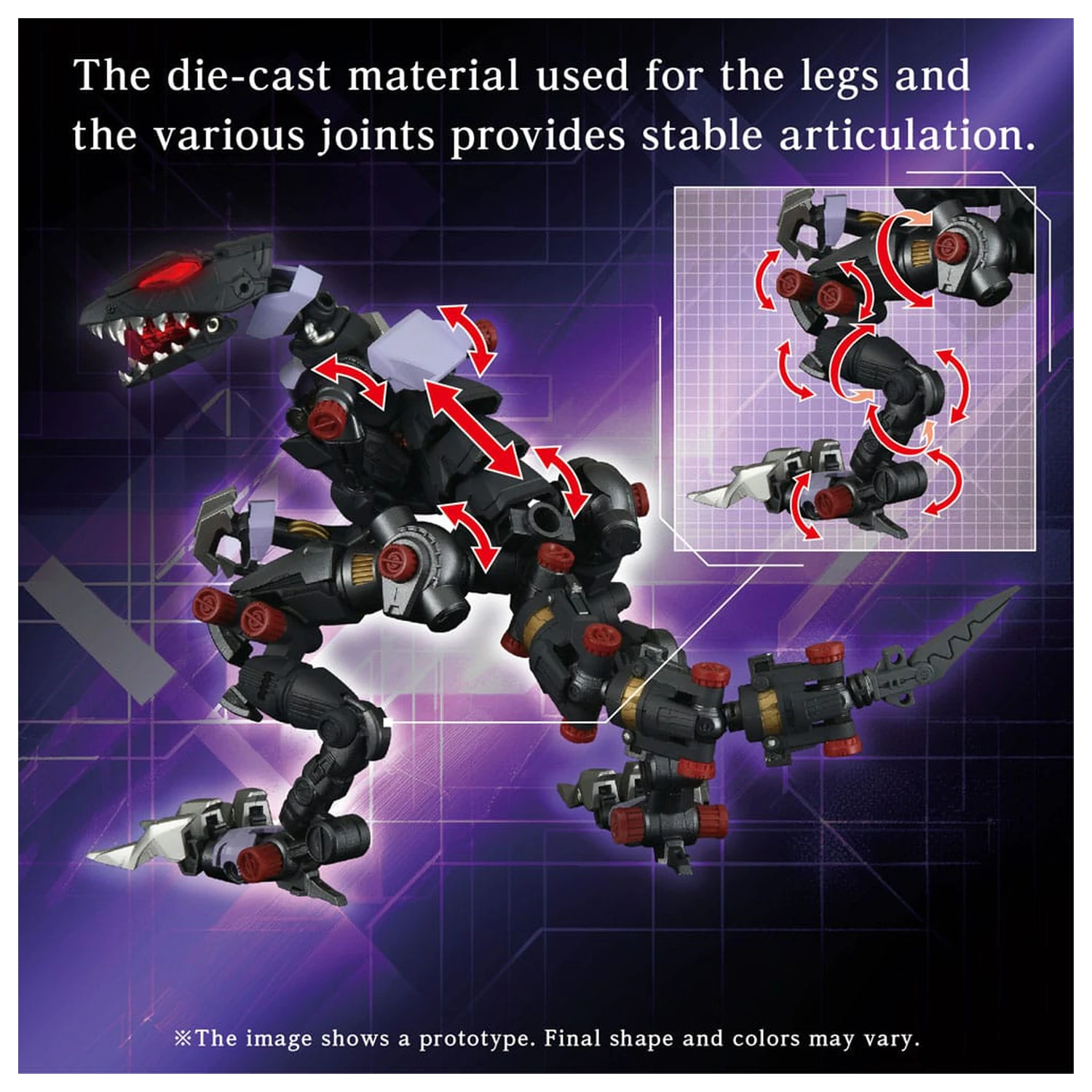 Zoids Plastový model Kit AM-Z01EX Berserk Fury (Elementary Body) produktová fotografia