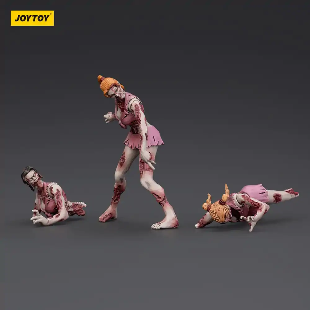 Zombie Dark Source Akčné Figúrky 3-Pack Cheer Leaders 8 cm produktová fotografia