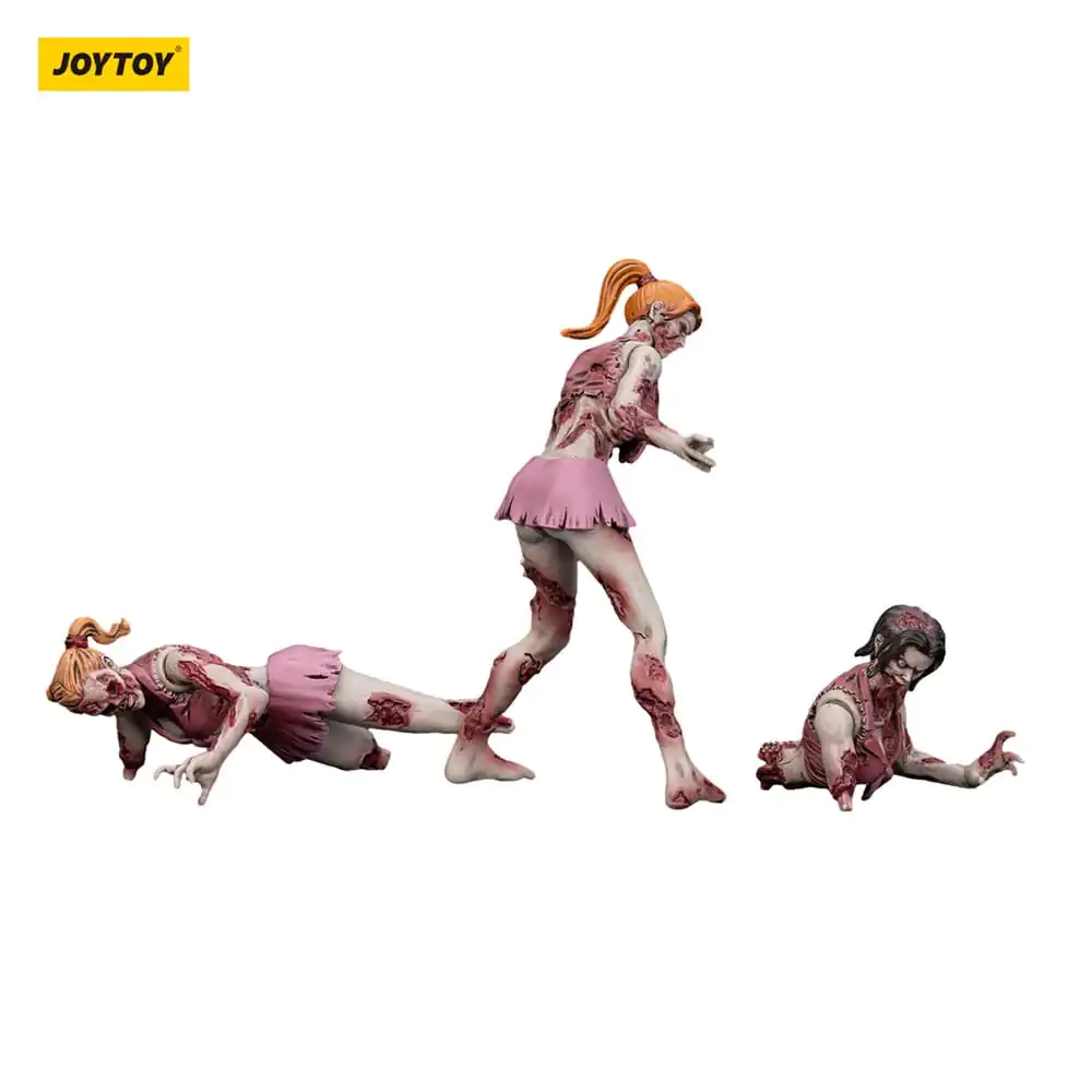 Zombie Dark Source Akčné Figúrky 3-Pack Cheer Leaders 8 cm produktová fotografia