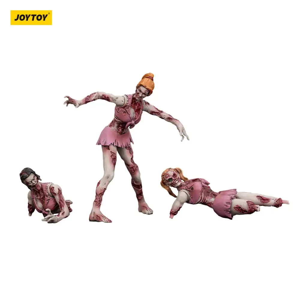 Zombie Dark Source Akčné Figúrky 3-Pack Cheer Leaders 8 cm produktová fotografia