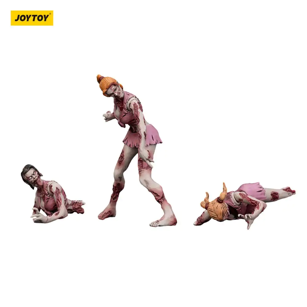 Zombie Dark Source Akčné Figúrky 3-Pack Cheer Leaders 8 cm produktová fotografia