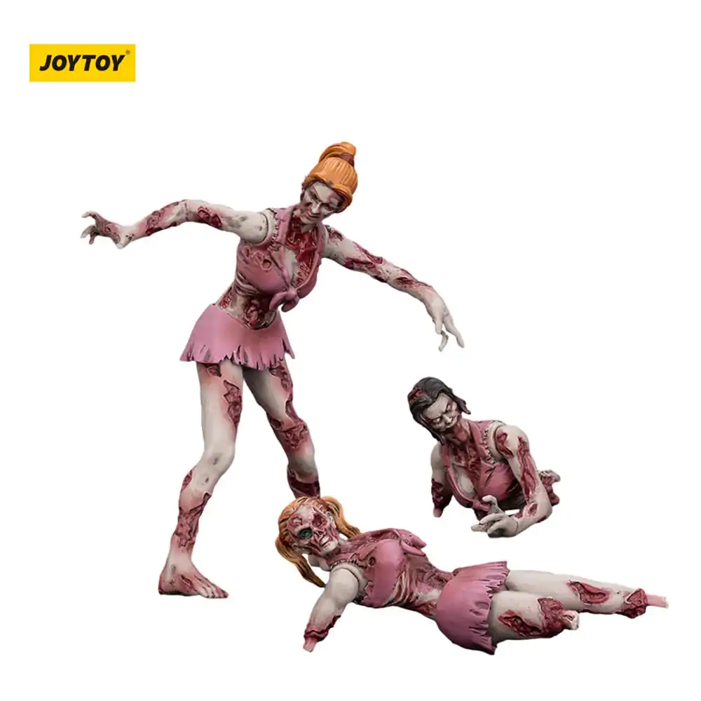 Zombie Dark Source Akčné Figúrky 3-Pack Cheer Leaders 8 cm produktová fotografia